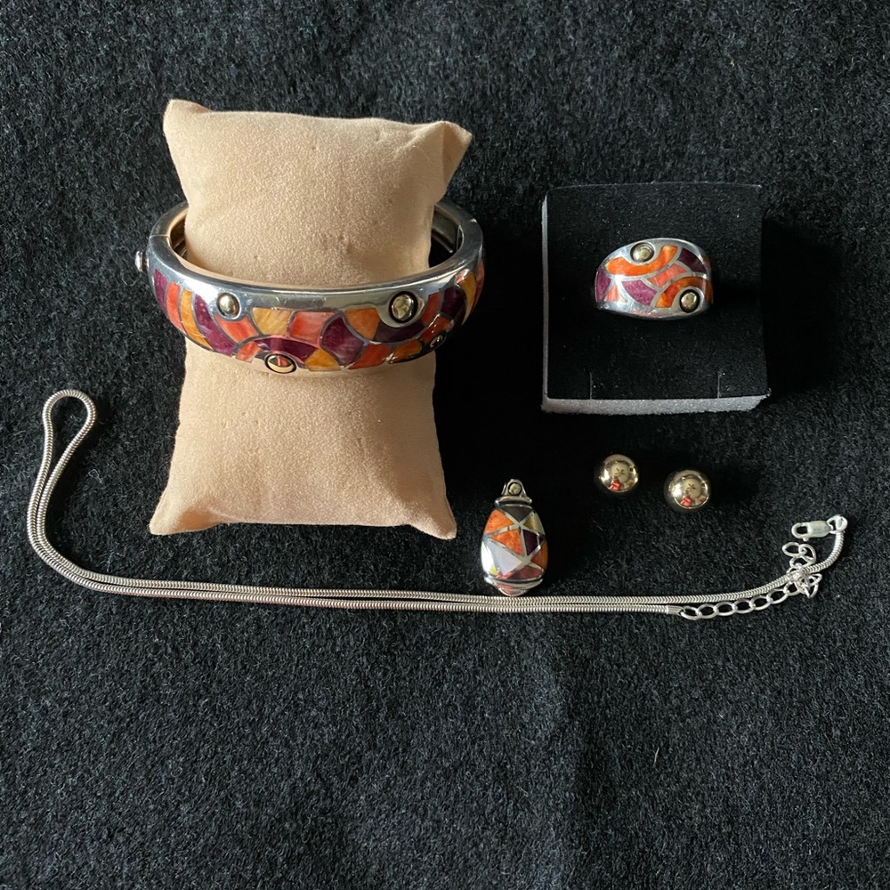 Asch Grossbardt jewelry set